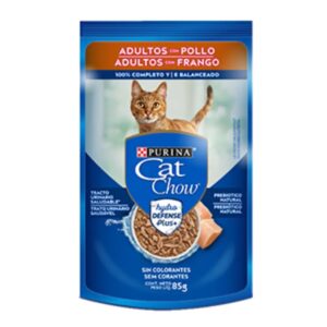 POUCH CAT CHOW ADULTO POLLO 85G