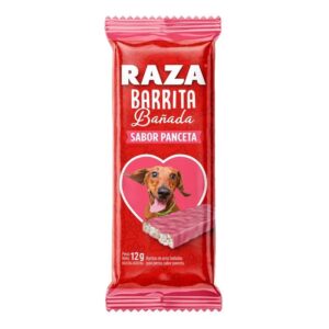 BARRITA RAZA BAÑADO SABOR PANCETA 12GR