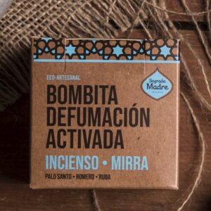 BOMBITAS DEFUMACION SAGRADA MADRE MIRRA INCIENSO CAJA X 8
