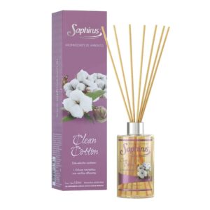 DIFUSOR AROMATICOS SAPHIRUS CLEAN COTTON 125 CC