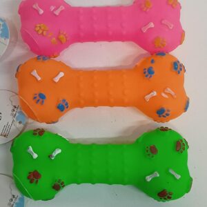 HUESO CON CHIFLE 14CM PVC