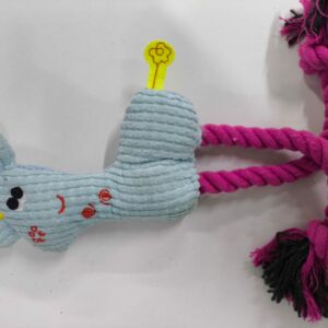 PELUCHE JIRAFA CON CHIFLE Y 2 SOGAS