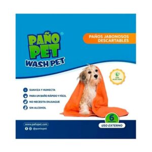 PAÑO PET WASH PET PAÑOS JABONOSOS