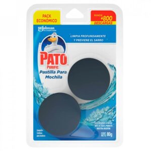 PATO PURIFIC PASTILLA MOCHILA X 2 80G