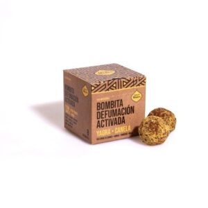 BOMBITAS DEFUMACION SAGRADA MADRE YAGRA CANELA CAJA X 8