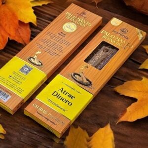 SAHUMERIOS PALO SANTO BUENA ONDA AROMANZA ATRAE DINERO X8
