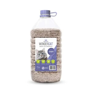 PIEDRAS SANITARIAS WONDERCAT BIDON ARENA AGLOMER LAVANDA 7KG