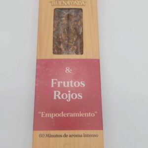 SAHUMERIOS PALO SANTO BUENA ONDA AROMANZA FRUTOS ROJOS X5