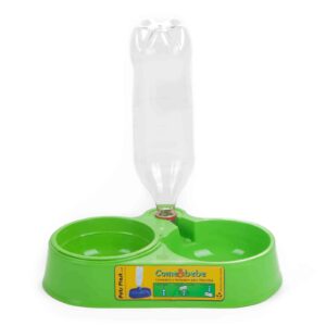 COMEDERO BEBEDERO DOBLE PETS PLAST