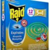 RAID ESPIRALES CAJA X 12 ESPIRALES