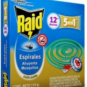 RAID ESPIRALES CAJA X 12 ESPIRALES