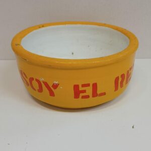 COMEDERO REDONDO CERAMICA COLOR CHICO