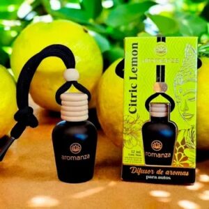DIFUSOR PARA AUTOS BLACK AROMANZA CITRIC LEMON 12ML