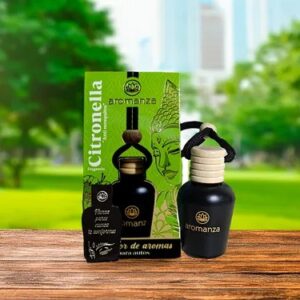 DIFUSOR PARA AUTOS BLACK AROMANZA CITRONELLA 12ML