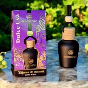 DIFUSOR PARA AUTOS BLACK AROMANZA DULCE UVA 12ML
