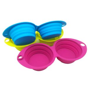COMEDERO PLEGABLE SILICONA DOBLE