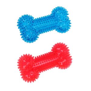 JUGUETE HUESO PINCHES CON SONIDO Y LUZ