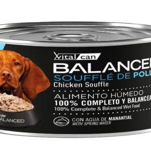 LATAS BALANCED PERRO ADULTO SOUFLE DE POLLO 85GR