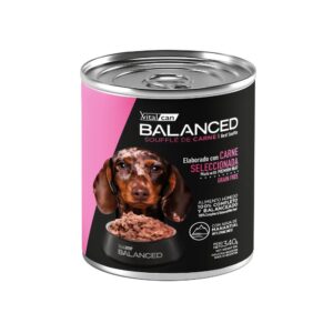 LATAS BALANCED PERRO CACHORRO CARNE 340GR