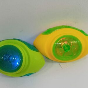 PELOTA DE RUGBY CON CHIFLE Y LUZ