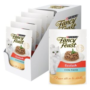 POUCH FANCY FEAST GATO PAVO 85GR
