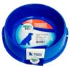 COMEDERO/BEBEDERO PLASTICO EXTRA LARGE AZUL ML991104-AZ
