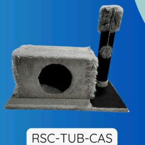 RASCADOR GATO TUBO CASA
