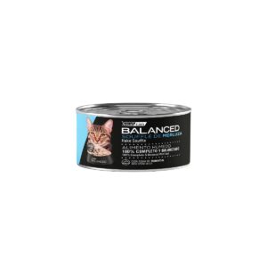 LATAS BALANCED GATO ADULTO SOUFLE DE MERLUZA 85GR