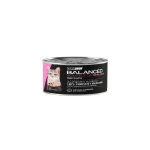 LATAS BALANCED GATO CACHORRO SOUFLE DE MERLUZA 85GR