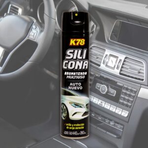 SILICONA MULTIUSO AEROSOL AUTO NUEVO 400CC K78