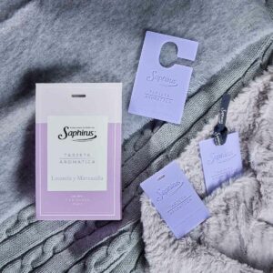 TARJETA AROMATICA SAPHIRUS LAVANDA Y MANZANILLA