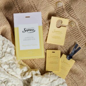 TARJETA AROMATICA SAPHIRUS MAGNOLIA Y VAINILLA