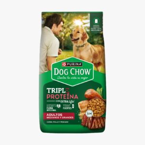 DOG CHOW MORDIDA GRANDE O PEQUEÑA 8KG
