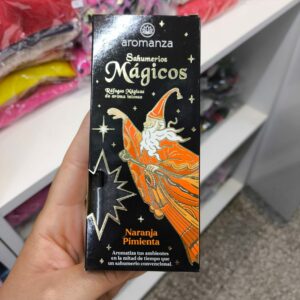 SAHUMERIOS MAGICOS AROMANZA NARANAJA PIMIENTA X 10