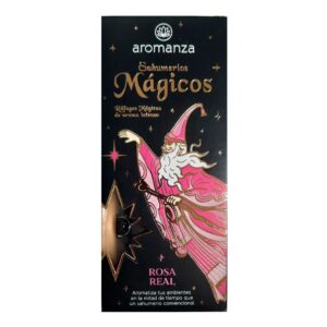 SAHUMERIOS MAGICOS AROMANZA ROSA REAL X 10