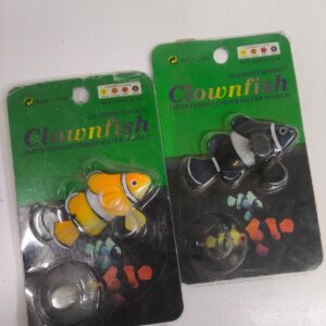 ADORNO ACUARIO PEZ DE SILICONA