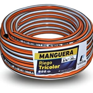 MANGUERAS TRICOLOR ESTANDAR (NARANJA/BLANCA) 1/2