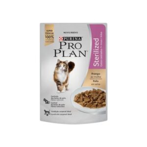 POUCH PRO PLAN GATO ADULTO ESTERILIZADO POLLO 85GR