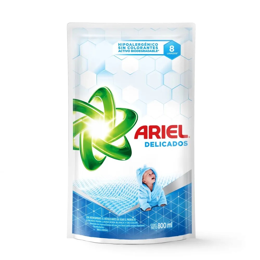 ARIEL DELICADOS DOYPACK 800ML