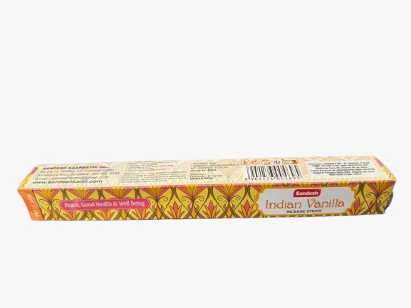 SAHUMERIOS SANDESH VAINILLA HINDU X20 VARILLAS