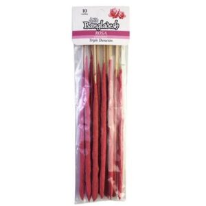 SAHUMERIOS TRIPLE EMPASTE BANGLADESH ROSA X 10 VARILLAS