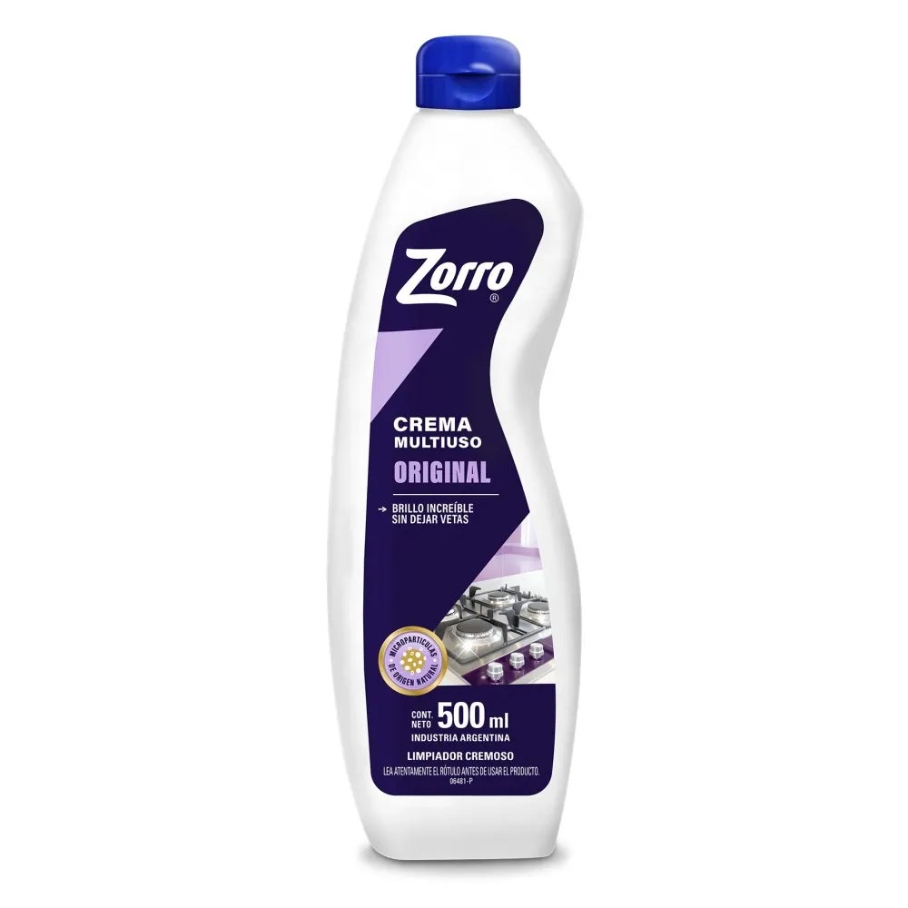 ZORRO LIMPIADOR CREMOSO 500ML