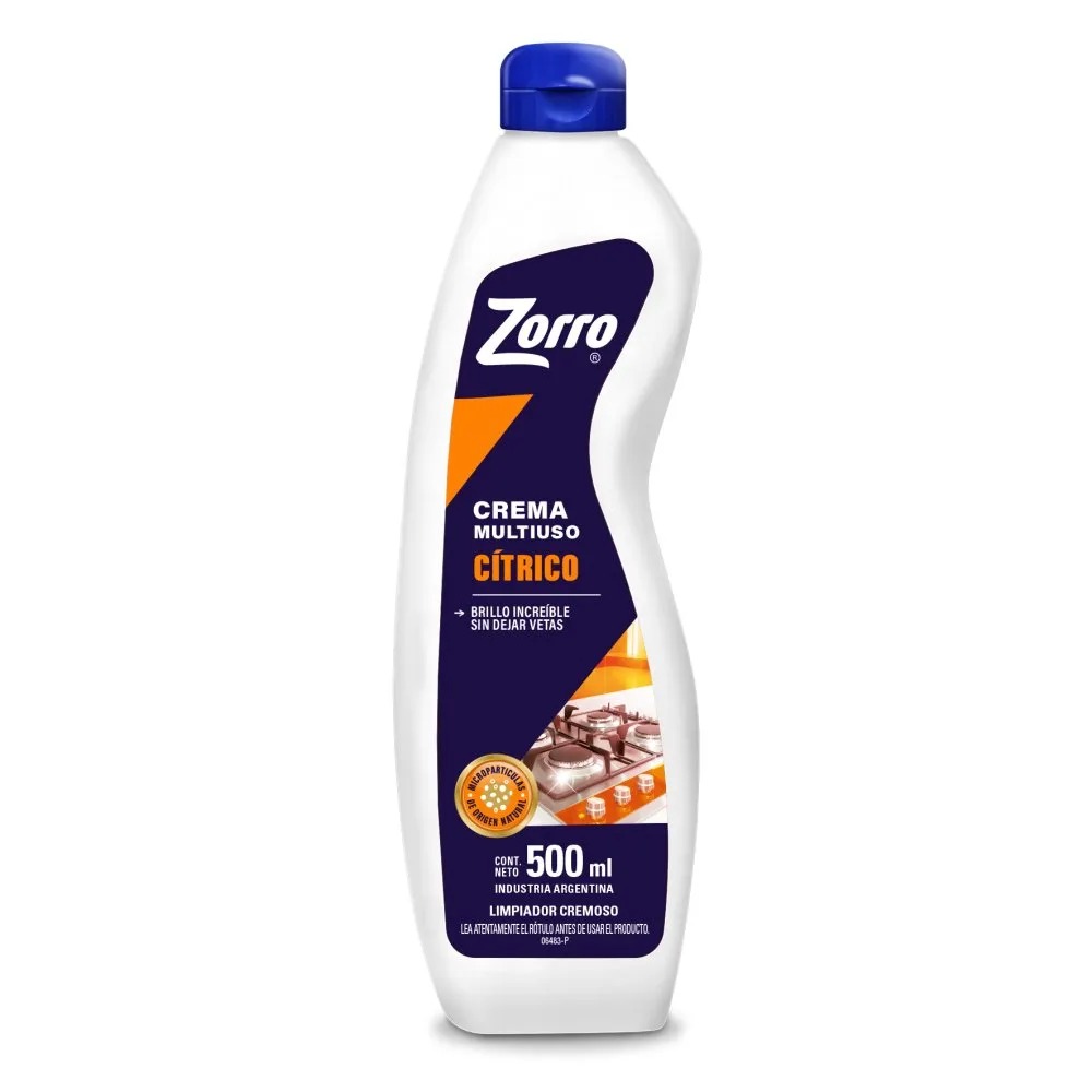 ZORRO LIMPIADOR CREMOSO CITRICO 500ML
