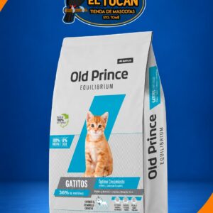 OLD PRINCE EQUILIBRIUM POLLO Y ARROZ GATO KITTEN 7.5KG
