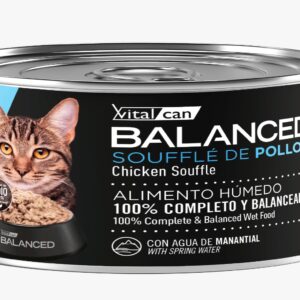 LATAS BALANCED GATO ADULTO SOUFLE DE POLLO 85GR