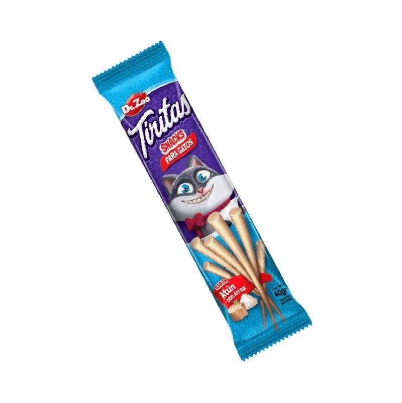TIRITAS ATUN CON ARROZ DR.ZOO 40G