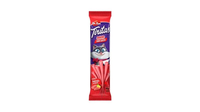 TIRITAS SALMON GRILLADO DR.ZOO 40G