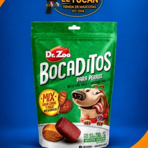 BOCADITOS MIX CARNE Y POLLO DR.ZOO 200G