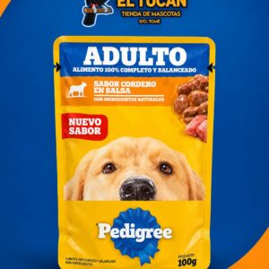 POUCH PEDIGREE ADULTO CORDERO 85GR