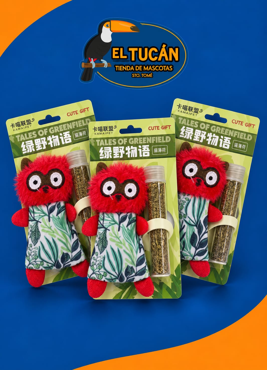 PELUCHE CON HIERBA